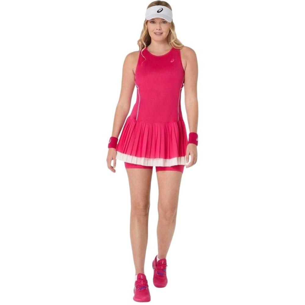 Asics Womens/Ladies Breathable Tennis Athletic Dress / Bright Rose